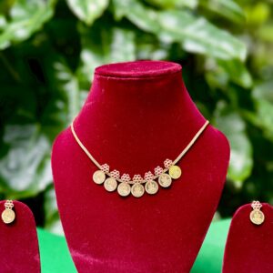 Antique Coin Necklace Set